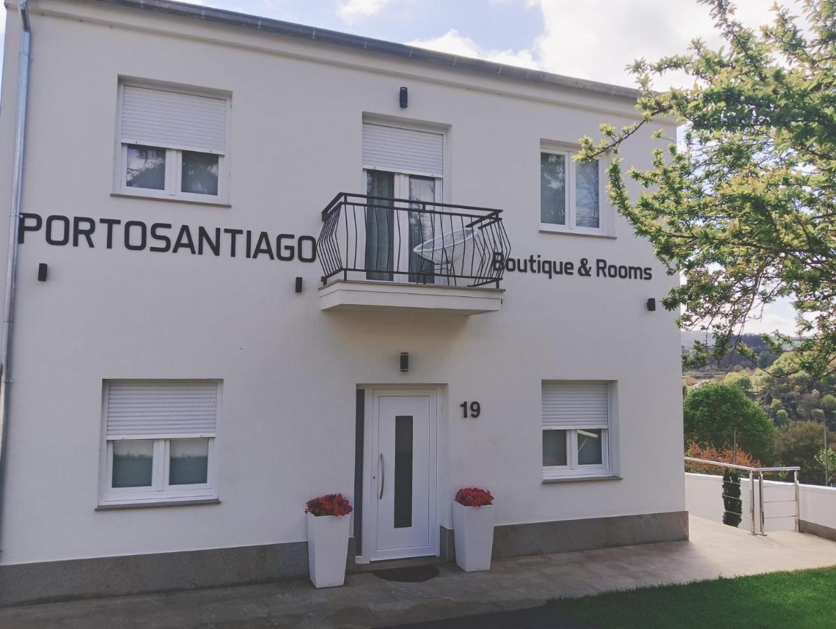 Portosantiago Boutique & Rooms Portomarin Bagian luar foto